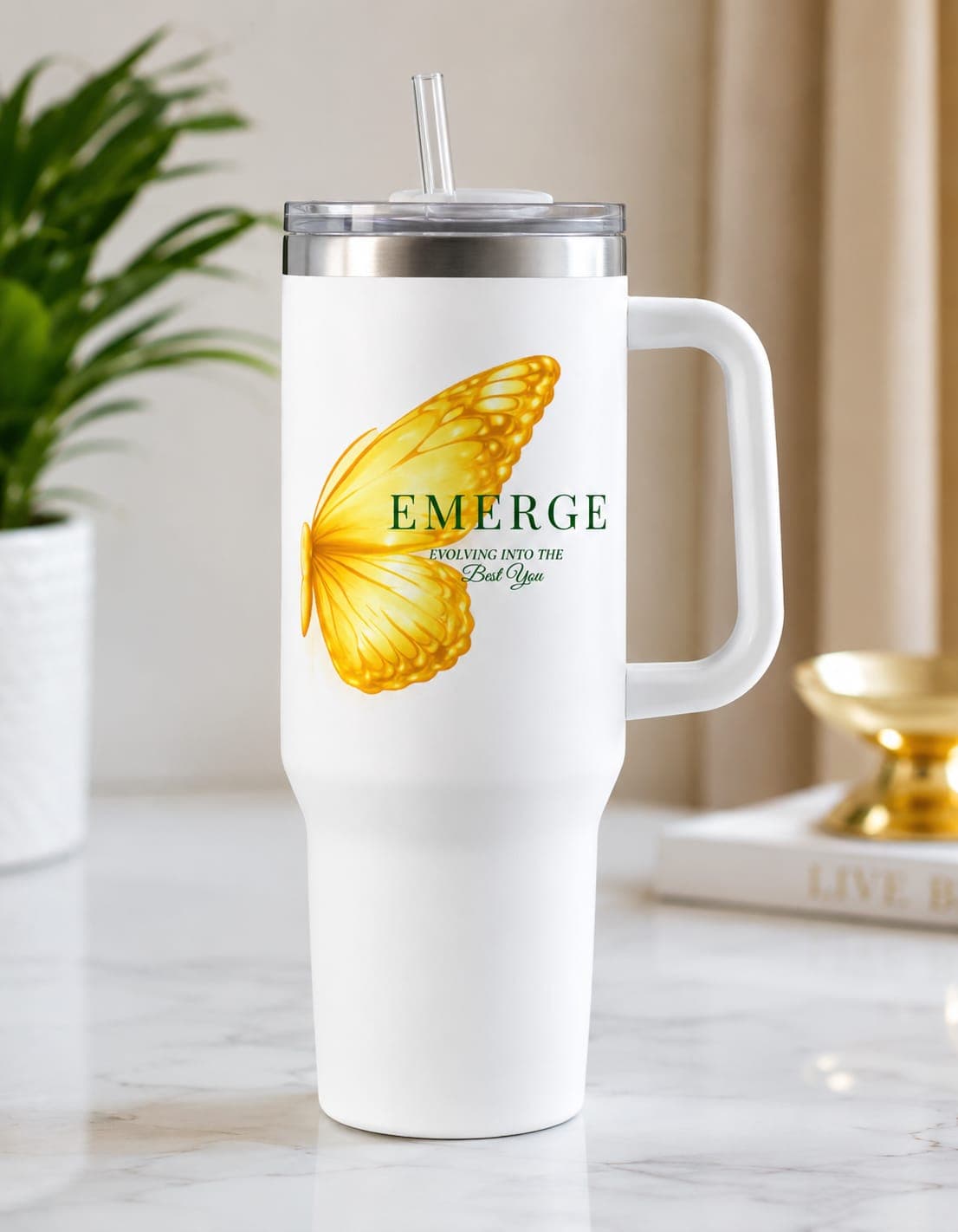 EmerGents™️ 30 oz Stainless Steel Tumbler
